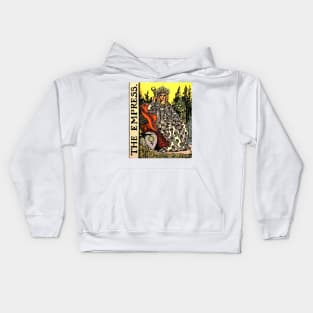 The Empress Tarot Card Kids Hoodie